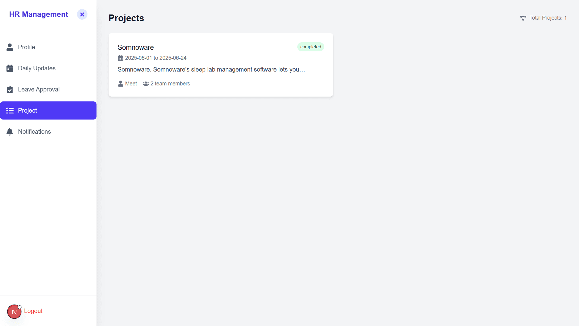 HR Management System - Streamlined Employee & Project Management-7